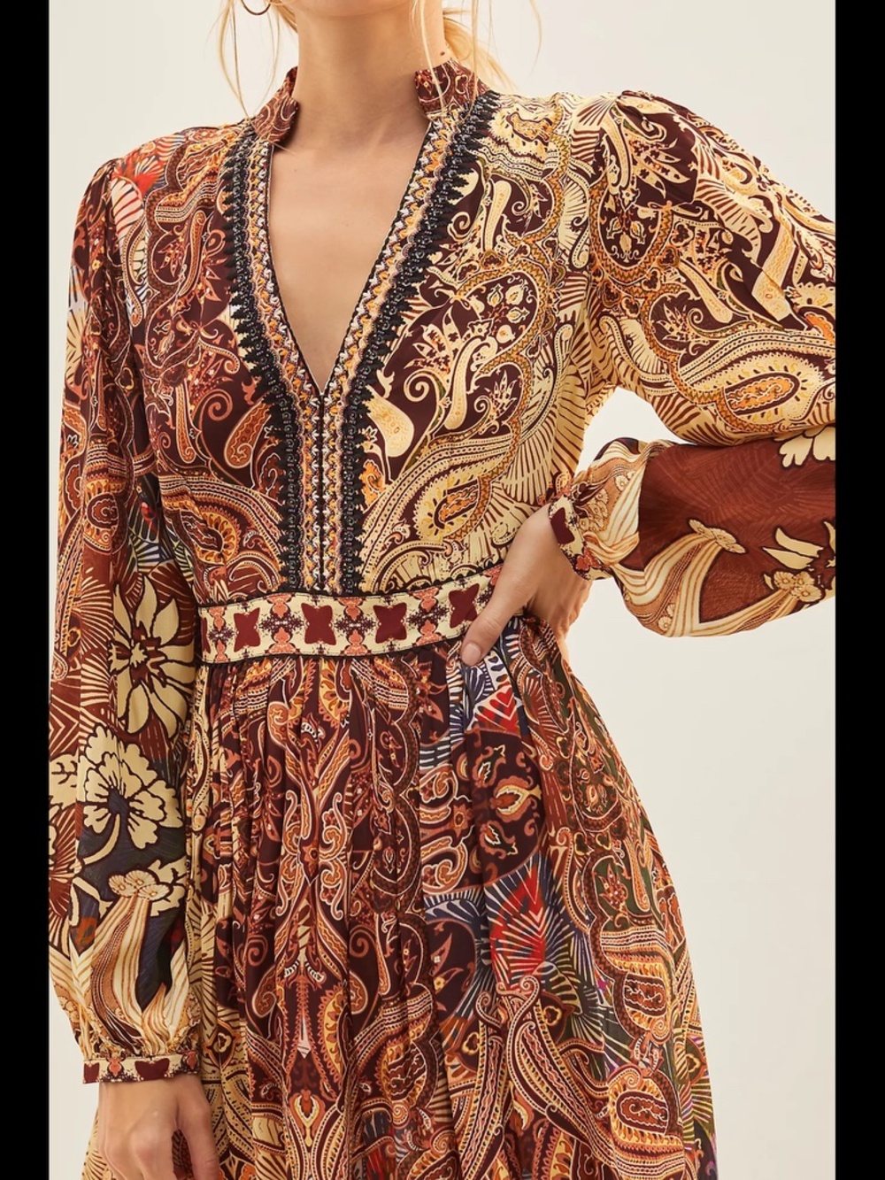 Anthropologie Bhanuni by Jyoti Patterned Maxi Dress - Picture 2 of 16
